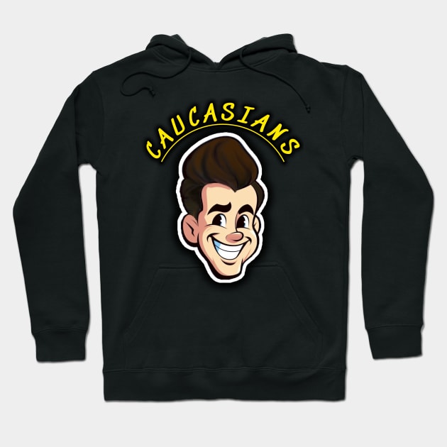 Caucasians Hoodie by TheosT's